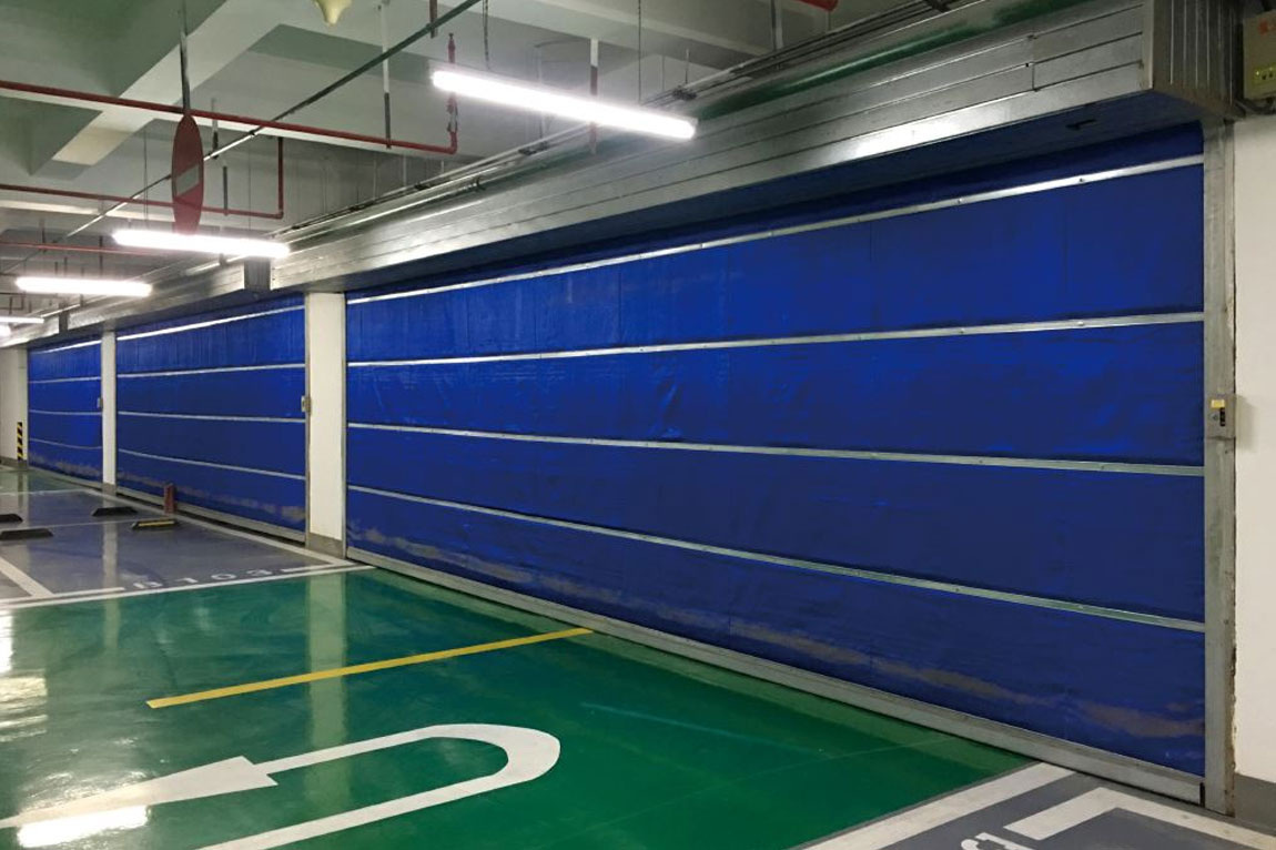 无机特级防火卷帘门