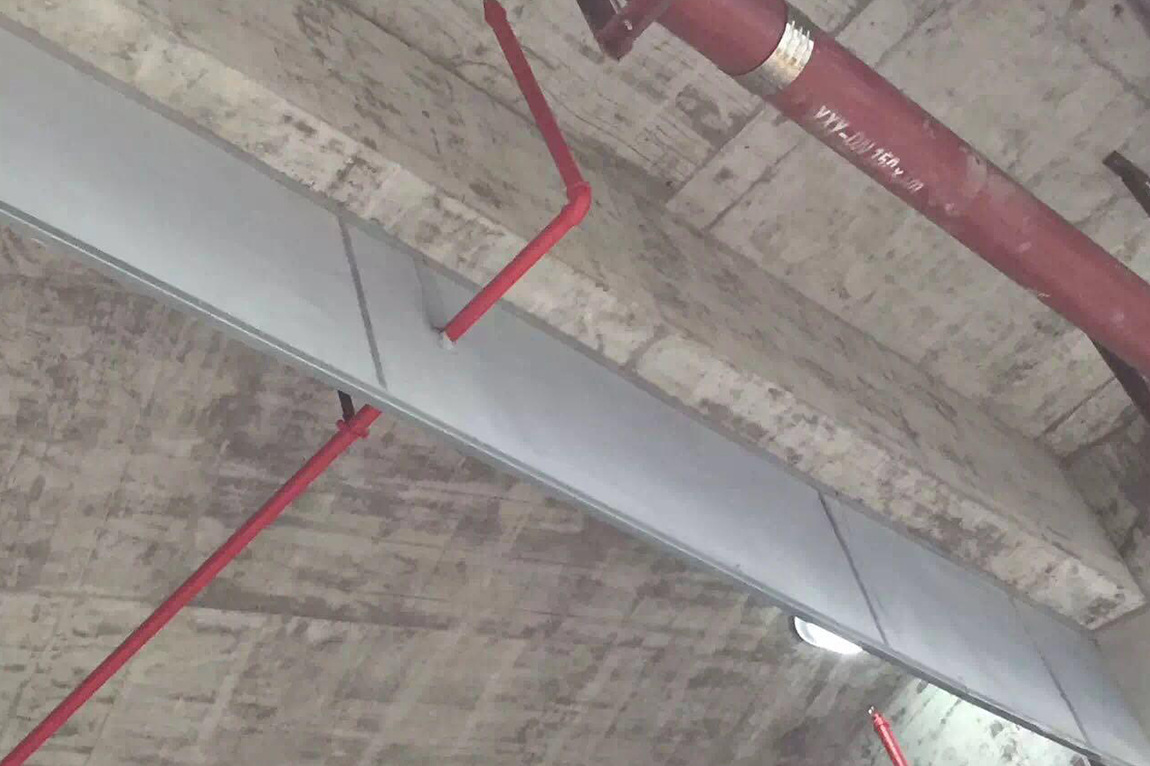 无机布固定式挡烟垂壁